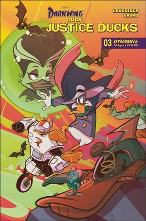 Justice Ducks issue 3-C Francesco Tomaselli Cover