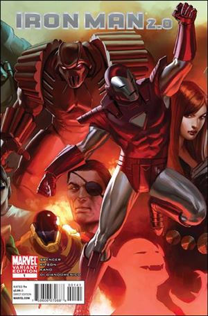 Iron Man 2.0 issue 1-C Marko Djurdjevic 1:30 Cover