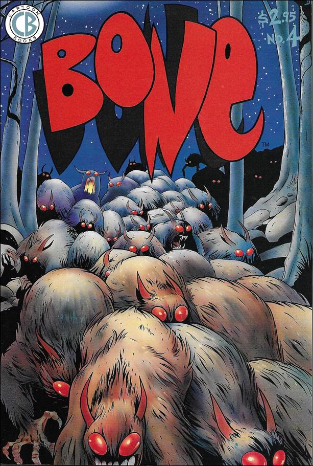 Bone (1991) issue 4-B Red Logo (2nd Printing)