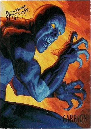 Fleer Ultra Spider-Man (Base Set) card 13 Carrion