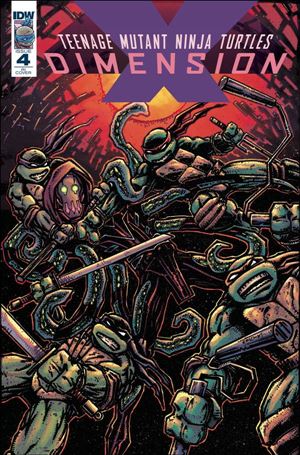 Teenage Mutant Ninja Turtles: Dimension X issue 4-C Kevin Eastman 1:10 Cover