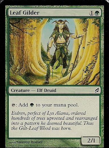 Magic the Gathering: Lorwyn (Base Set) card 227 Leaf Gilder