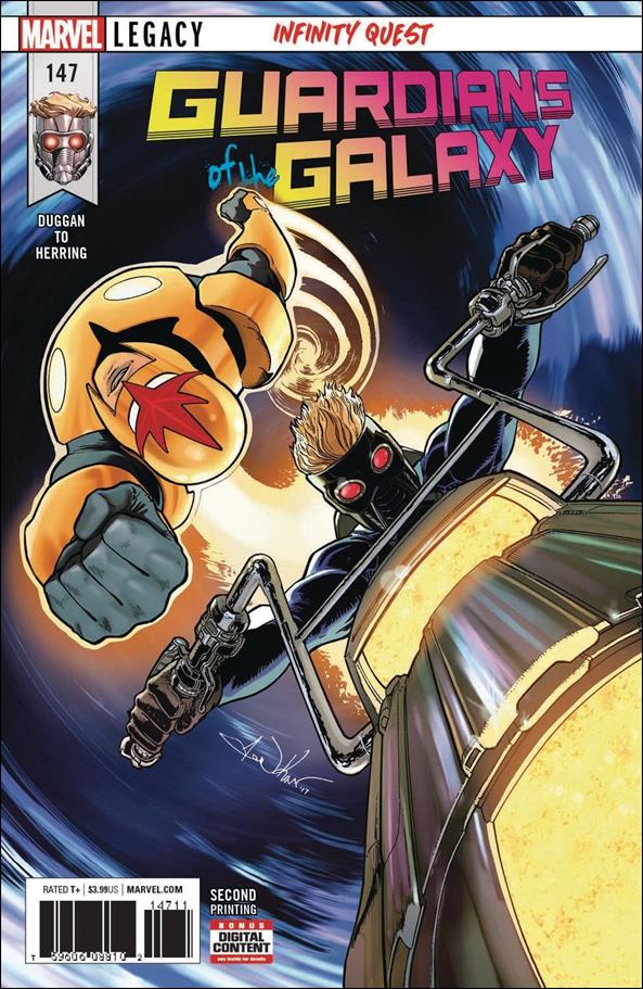 Guardians of the Galaxy (2017) issue 147-B Aaron Kuder Cover (2nd Printing)