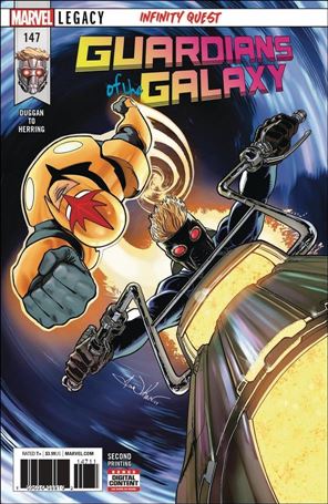 Guardians of the Galaxy (2017) issue 147-B Aaron Kuder Cover (2nd Printing)