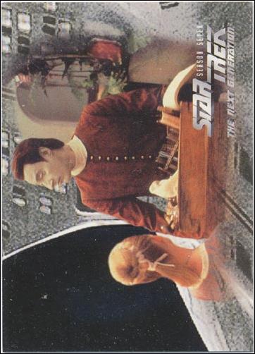 Star Trek: The Next Generation - The Episode Collection Season Seven (Base Set) card 642 Mission Chronology