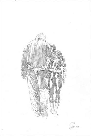 Ultimate Spider-Man (2000) issue 160-H Joe Quesada 1:200 Sketch Cover