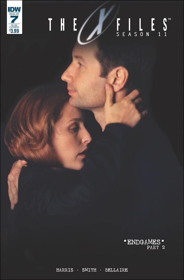 X-Files: Season 11 issue 7-B Subscription Photo Cover 