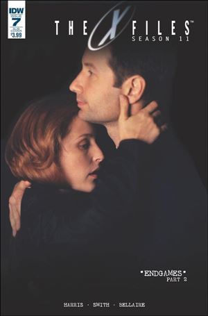 X-Files: Season 11 issue 7-B Subscription Photo Cover 