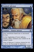 Magic the Gathering: Saviors of Kamigawa (Base Set) card 59 Trusted Advisor
