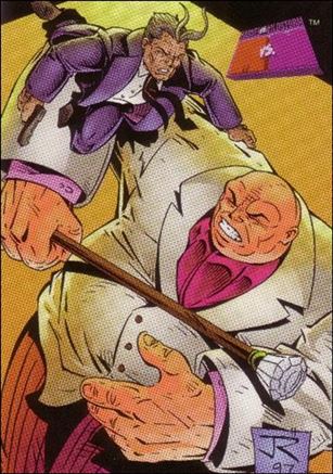 Marvel vs WildStorm (Base Set) card 28 Emp vs. Kingpin