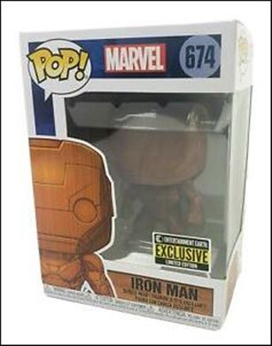 POP! Marvel figure 674 Iron Man (Wood)