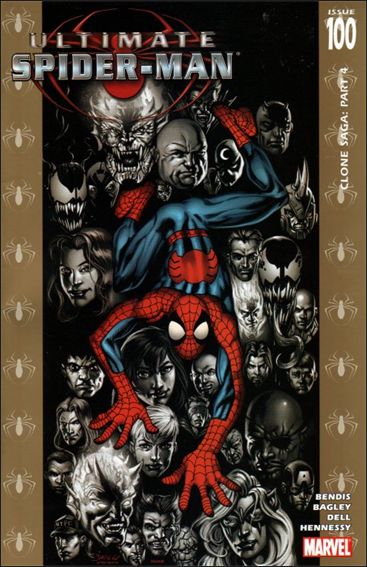 Ultimate Spider-Man (2000) issue 100-B Amazing Spider-Man (1963) #100 Homage Cover