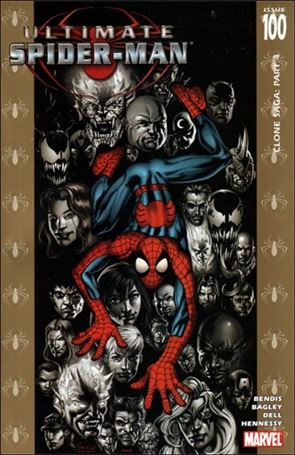 Ultimate Spider-Man (2000) issue 100-B Amazing Spider-Man (1963) #100 Homage Cover
