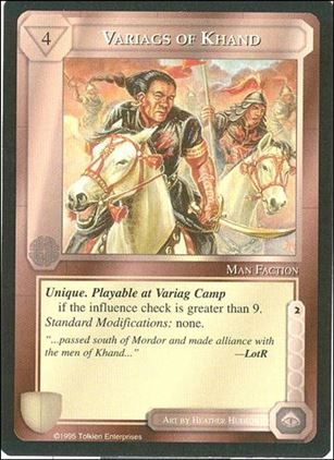 Middle-Earth: The Wizards (Base Set) card 453 Variags of Khand