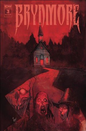 Brynmore issue 3 Damien Worm Cover