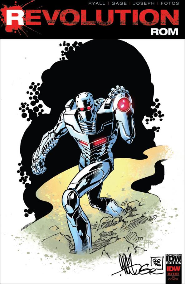 ROM: Revolution issue 1-F Gabriel Rodriguez New York Comic Con Cover