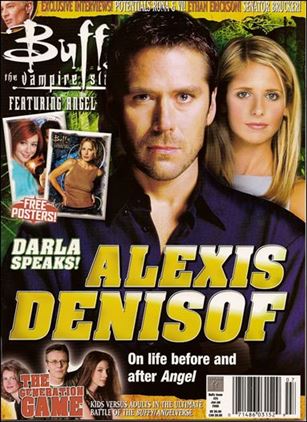 Buffy the Vampire Slayer Magazine issue 25 Wesley & Buffy Cover