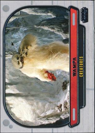 Star Wars Galactic Files (Base Set) card 310 Wampa Creatures