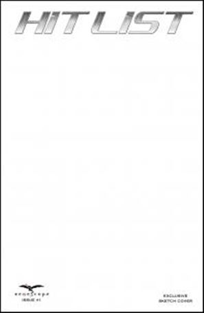 Hit List issue 1-F Blank/Sketch Cover