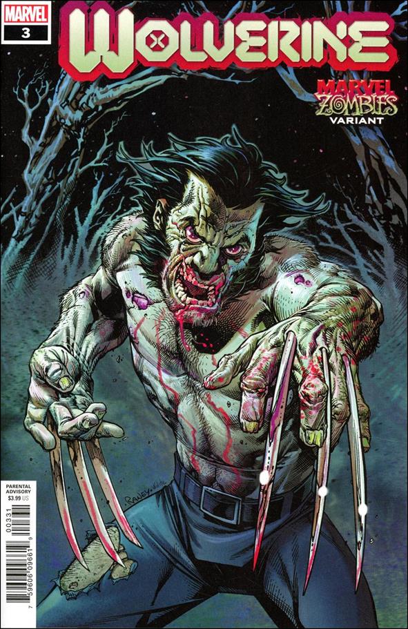Wolverine (2020) issue 3-C Tom Raney Marvel Zombies Cover
