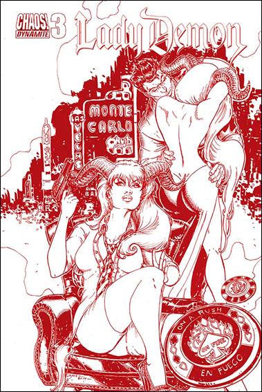 Lady Demon (2014) issue 3-G Joyce Chin Blood Red Cover