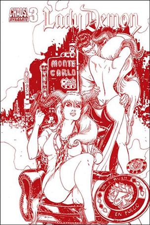 Lady Demon (2014) issue 3-G Joyce Chin Blood Red Cover