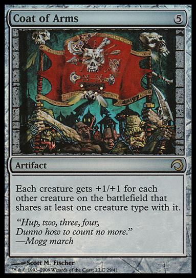 Magic the Gathering: Premium Deck Series: Slivers (Base Set) card 29 Coat of Arms