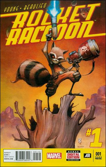 Rocket Raccoon (2014) issue 1-P Skottie Young Cover (3rd Printing)