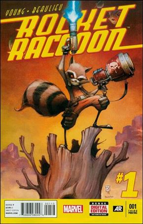 Rocket Raccoon (2014) issue 1-P Skottie Young Cover (3rd Printing)