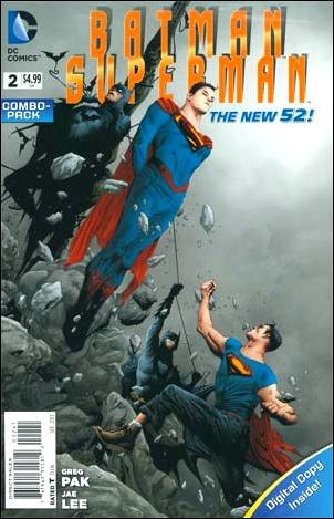 Batman/Superman (2013) issue 2-B Polybagged Jae Lee Cover Combo Pack