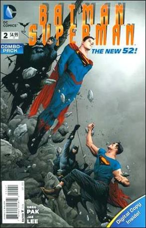 Batman/Superman (2013) issue 2-B Polybagged Jae Lee Cover Combo Pack