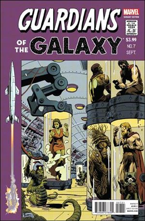 Guardians of the Galaxy (2013) issue 7-C Paolo Rivera 1:50 Cover