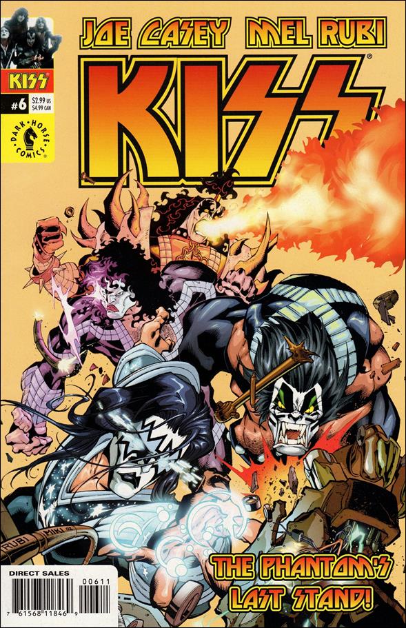 Kiss (2002) issue 6 Mel Rubi Cover