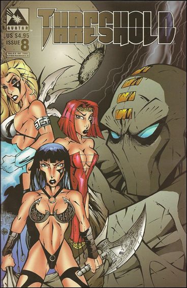 Threshold (1998) issue 8-B Tales of the Cyberangels Cover