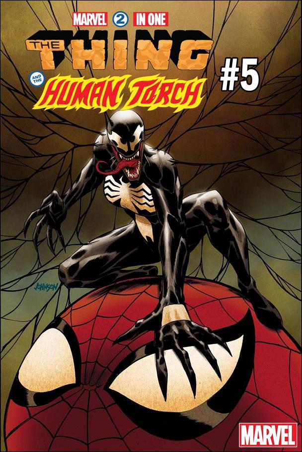 Marvel 2-In-One issue 5-B Dave Johnson Venom 30th Anniversary Cover