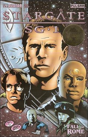 Stargate SG-1: Fall of Rome Prequel issue 1-G Wizard World Chicago Gold Seal Cover 1/750