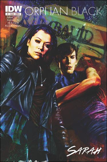 Orphan Black issue 1-B Cat Staggs "Sarah & Felix" Cover