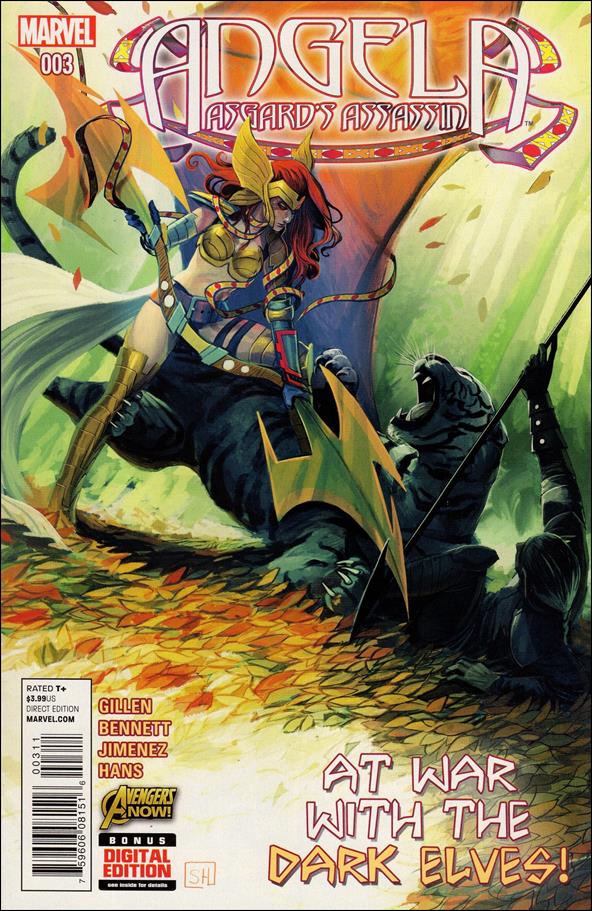 Angela: Asgard's Assassin issue 3 Stephanie Hans Cover