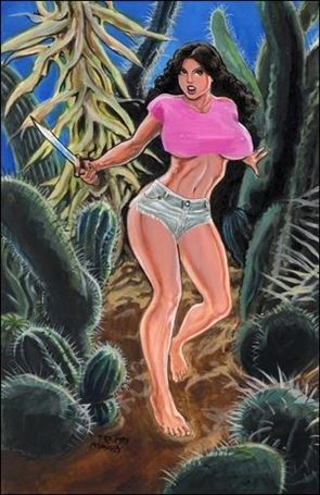 Cavewoman: Oasis issue 2-B Devon Massey Special Edition Virgin Cover