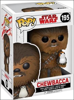 POP! Star Wars figure 195 Chewbacca (w/ Porg)