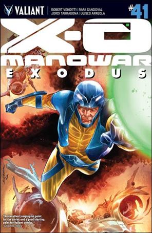 X-O Manowar (2012)  issue 41 Rafa Sandoval Cover