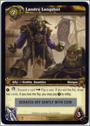 World of Warcraft: Heroes of Azeroth (Loot Subset) card 1 Landro Longshot