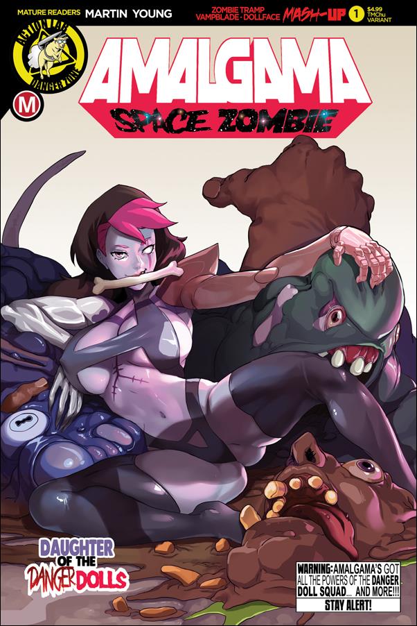 Amalgama: Space Zombie issue 1-E TM Chu Standard Cover