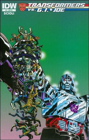 Transformers vs G.I. Joe issue 9-C Ben Marra 1:10 Cover