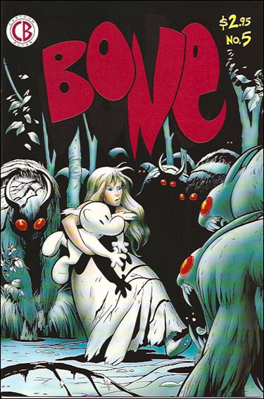 Bone (1991) issue 5 Maroon Logo (1st Printing)