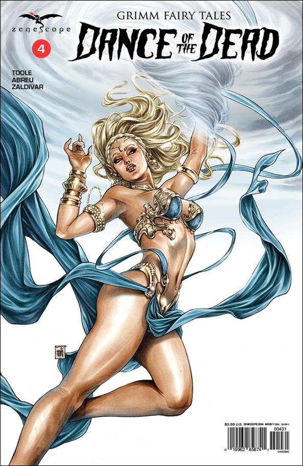 Grimm Fairy Tales: Dance of the Dead issue 4-C Mike Krome Cover