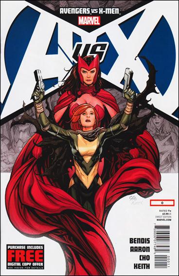 Avengers vs X-Men issue 0 Frank Cho Standard Cover