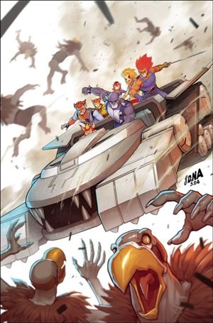 Thundercats (2024) issue 6-I David Nakayama Metal Cover
