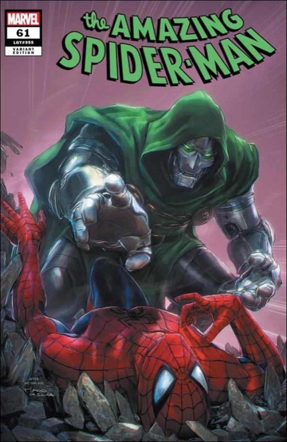 Amazing Spider-Man (2022) issue 61-J Retailer Exclusive Tiago Da Silva Dress Cover