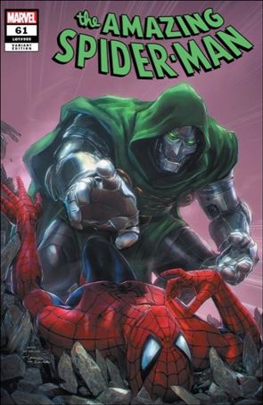 Amazing Spider-Man (2022) issue 61-J Retailer Exclusive Tiago Da Silva Dress Cover